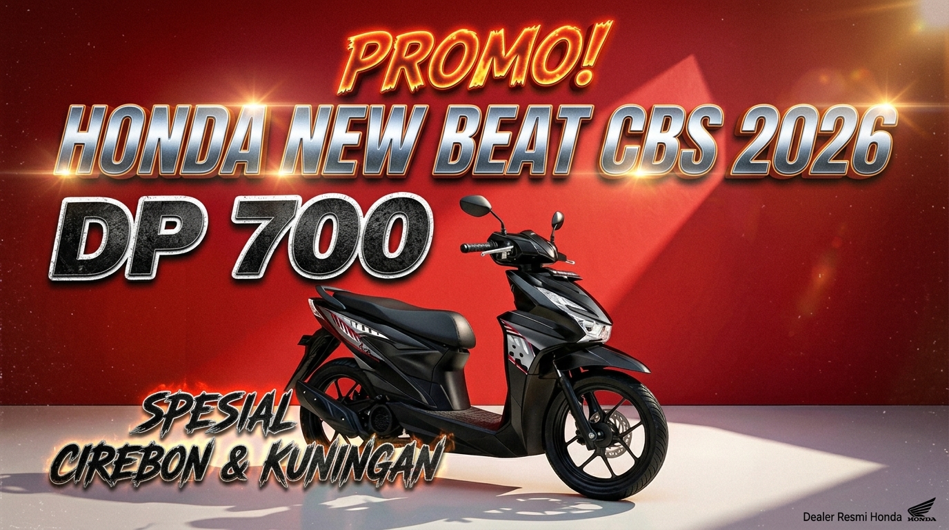 Promo Spesial Honda Beat CBS 2026